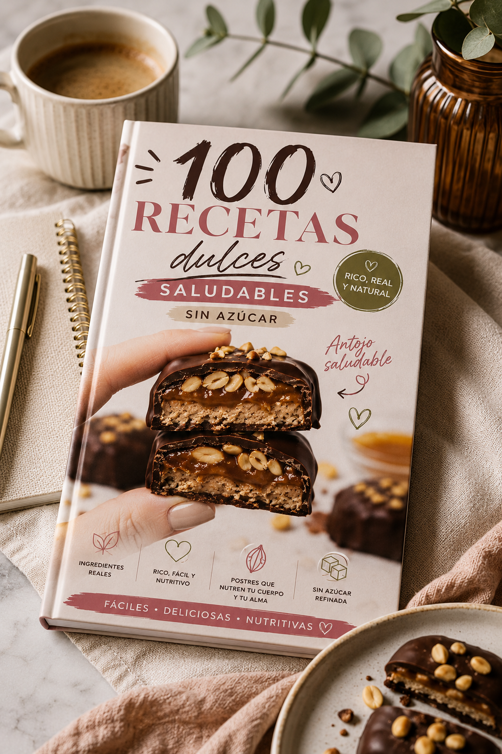 100 Recetas Dulces Saludables Sin Azucar